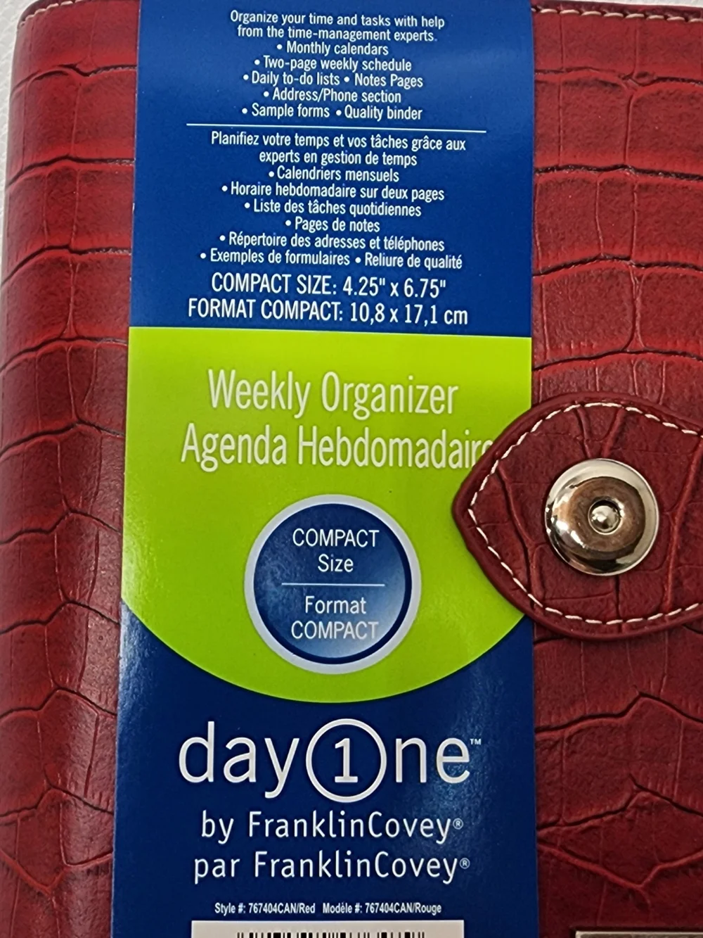DayOne by Franklin Covey Organizer • Brand New- Deadstock